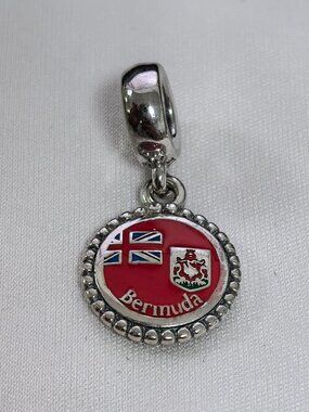 Pandora Bermuda Exclusive Charm Pendant, S925 Silver Jewelry